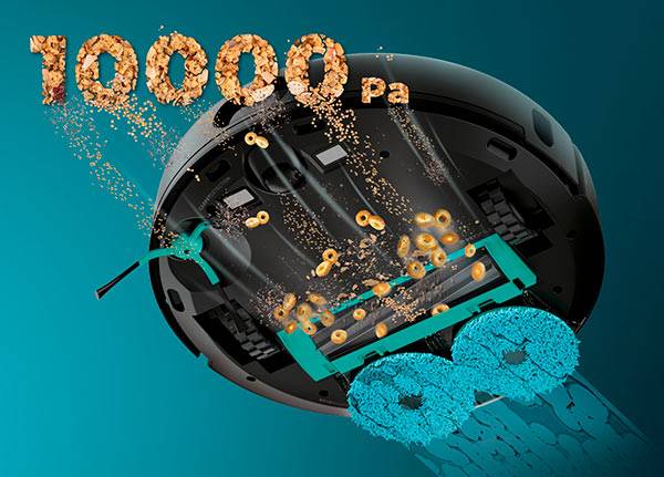 Robot aspirador Cecotec Conga 9590 Spin Revolution Ultra