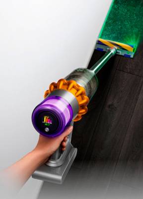 Tecnología ciclónica Dyson en aspiradoras potentes y ligeras