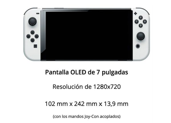 Nintendo Switch OLED con audio mejorado y experiencia visual inmersiva