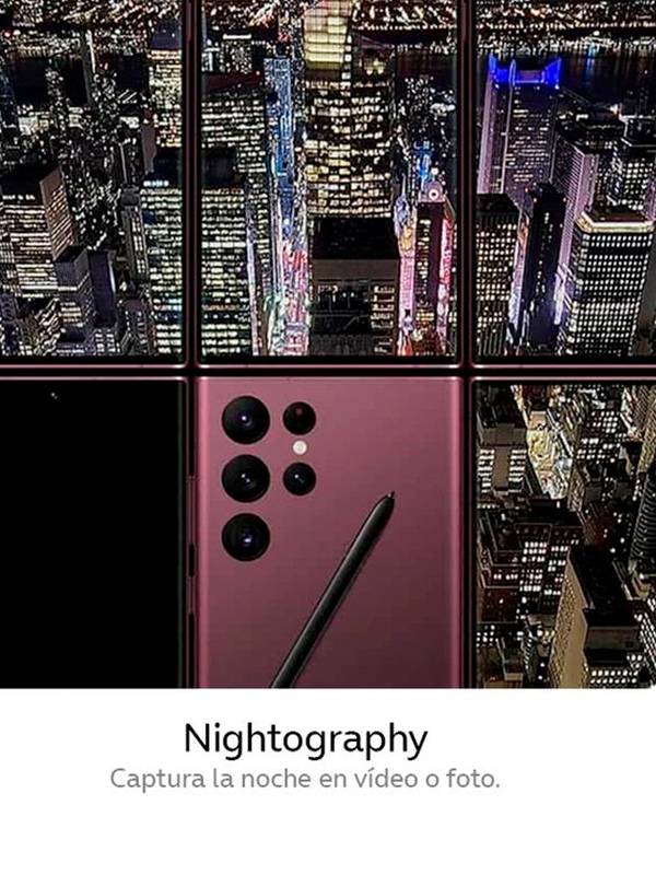 Pantalla Always On Display del S22 con reloj activo