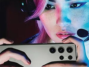 Galaxy S23 encendido mostrando pantalla Dynamic AMOLED FHD+