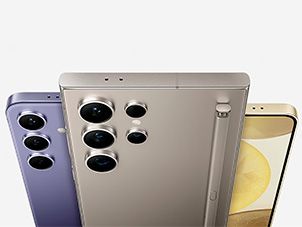 Detalle de la triple cámara trasera del Galaxy S24