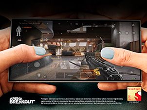 Samsung Galaxy S24 en tres colores sobre fondo neutro