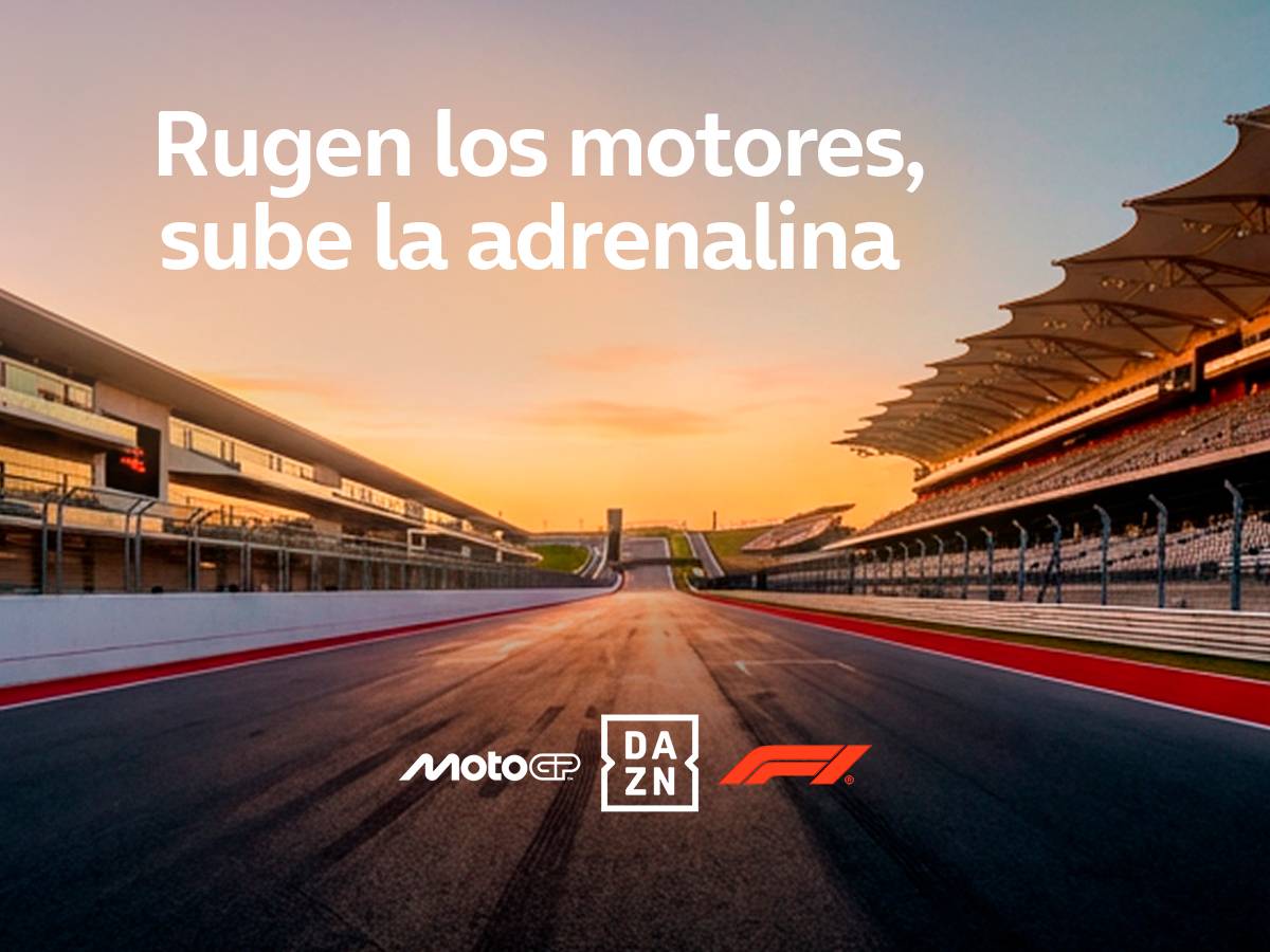 Motor: Fórmula 1 y Moto GP en DAZN con Movistar