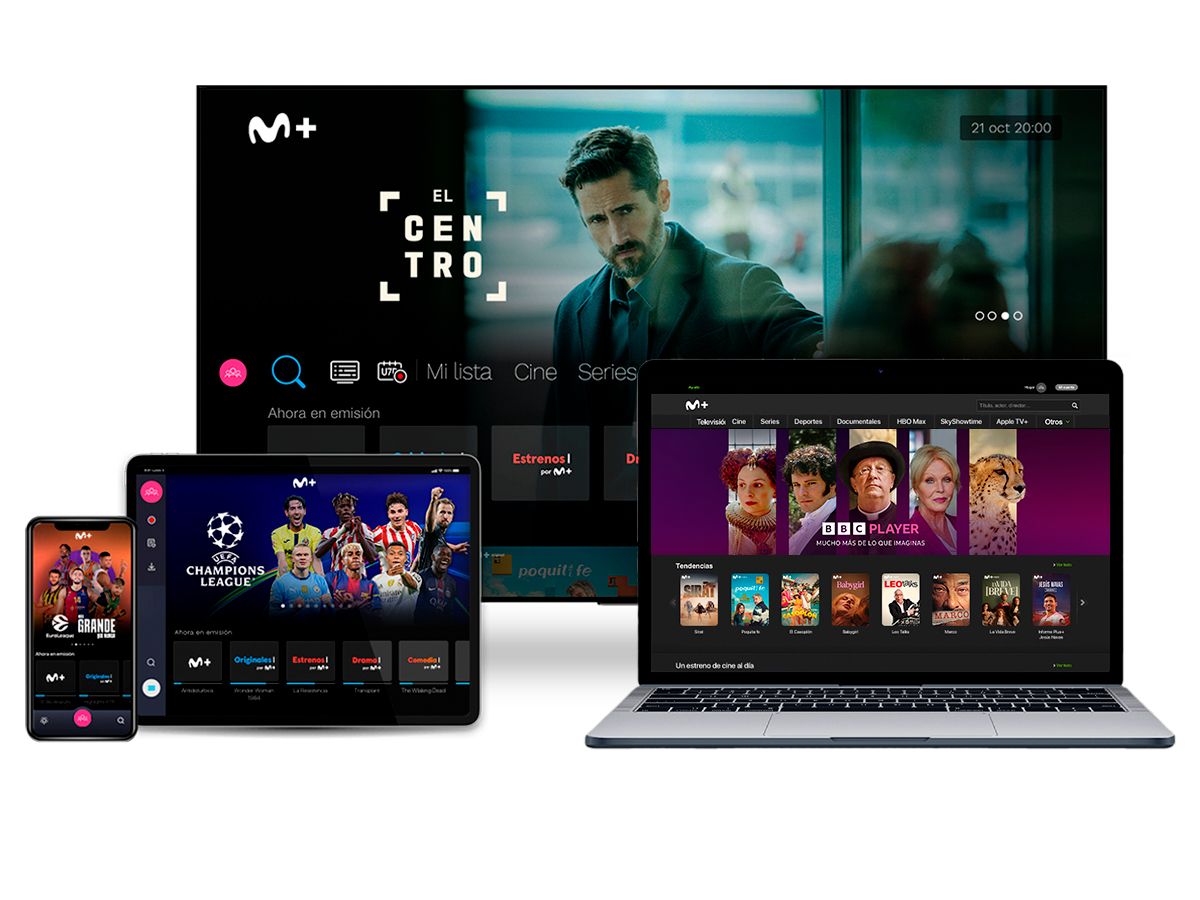 Movistar Plus+: cine, series, deportes, fútbol, BBC Player..