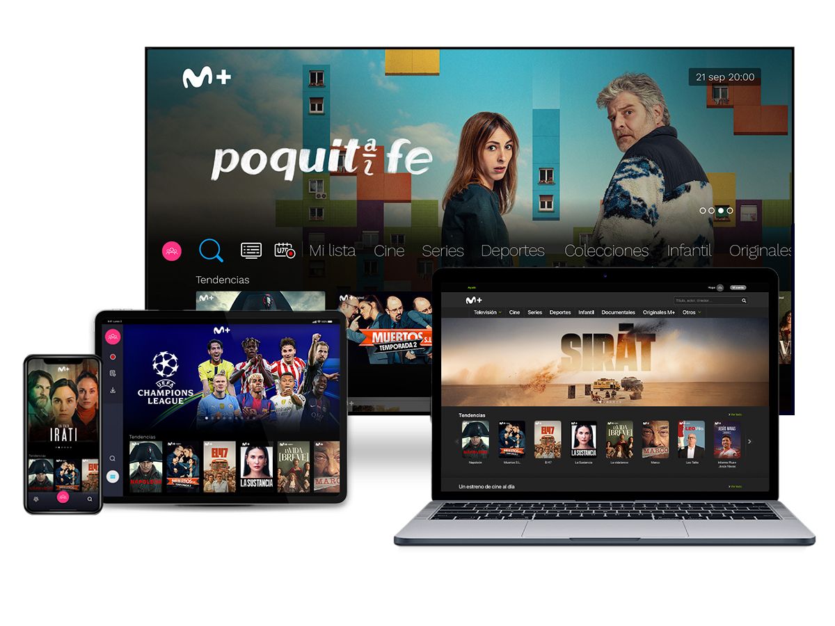 Movistar Plus+: cine, series, deporte...