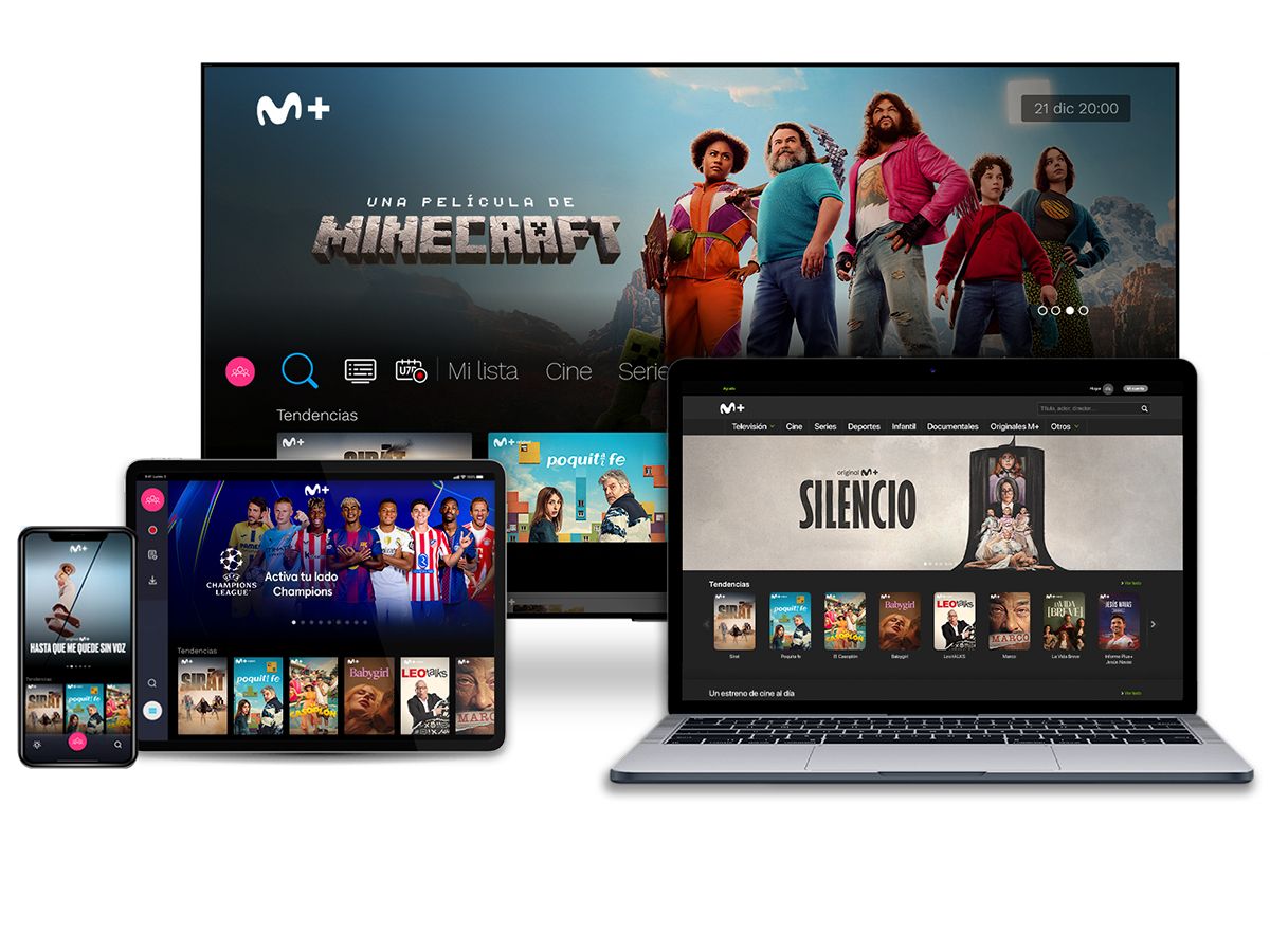 Movistar Plus+ por solo 5 €/mes Movistar Plus+ por solo 5 €/mes