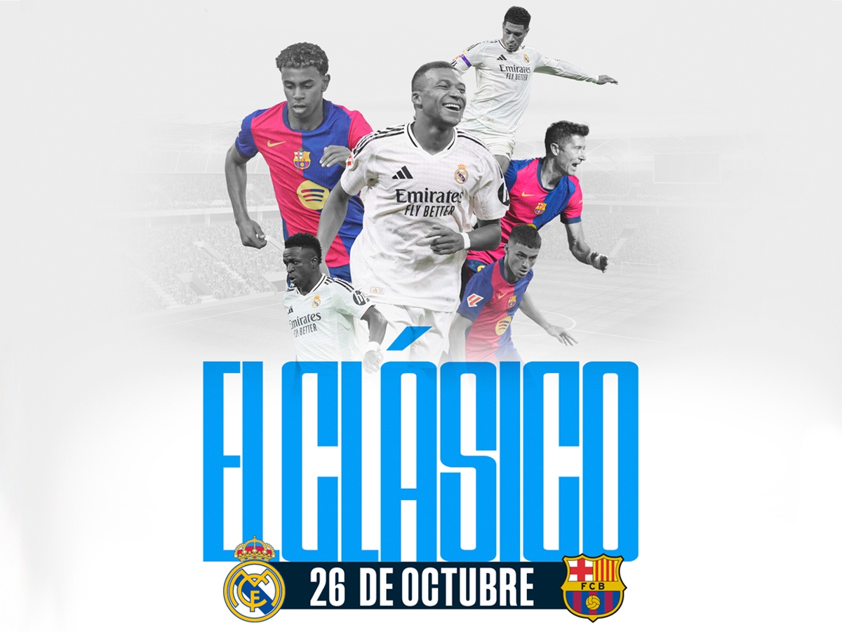 FÚTBOL LALIGA EL CLÁSICO: REAL MADRID- FC.BARCELONA