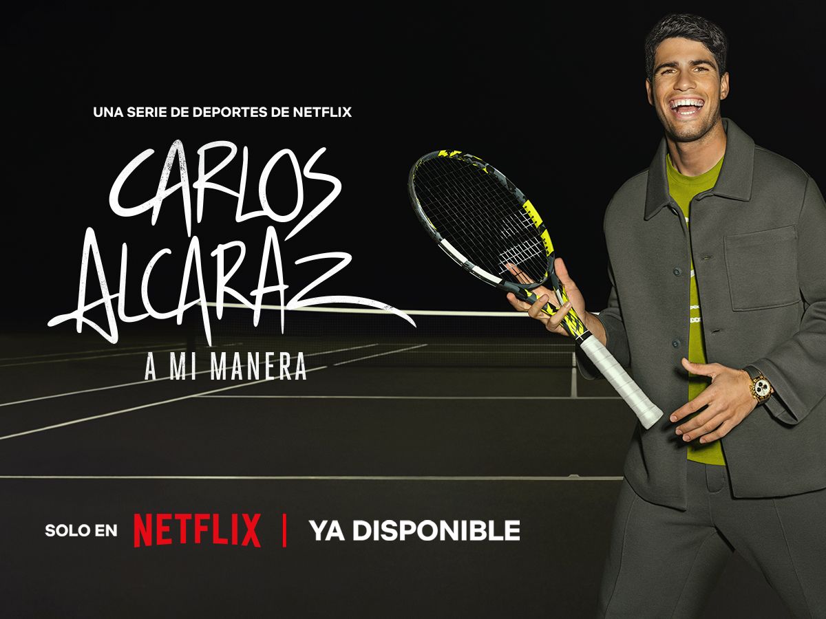 CARLOS ALCARAZ  en Netflix