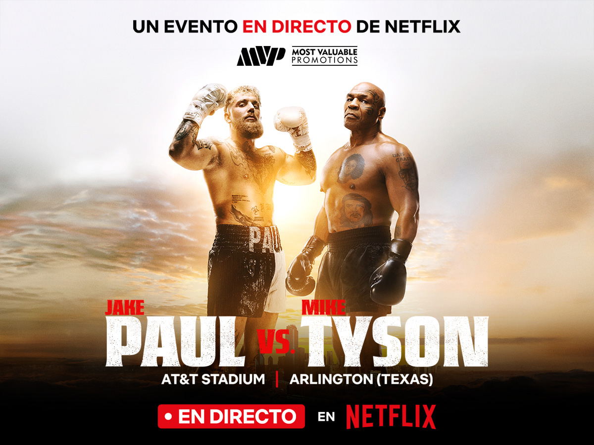 CINE JAKE PAUL VS MIKE TYSON