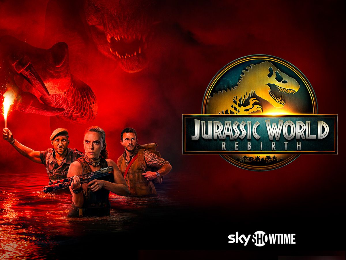 JURASSIC  WORLD. EL RENACER en SKYSHOWTIME