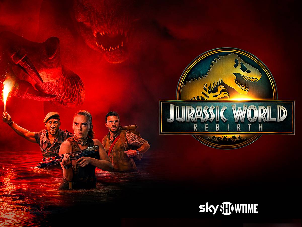 JURASSIC  WORLD. EL RENACER en SKYSHOWTIME