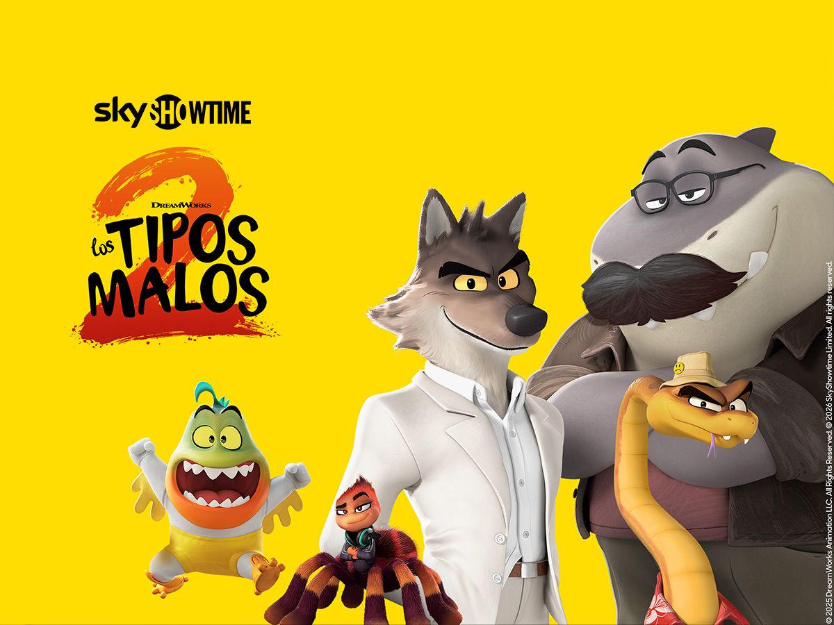 LOS TIPOS MALOS en SKYSHOWTIME