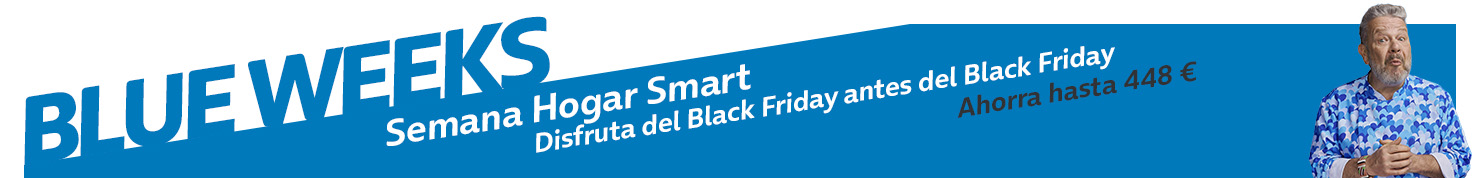  black Friday y blue weeks. Disfruta del Black Friday antes del Black Friday